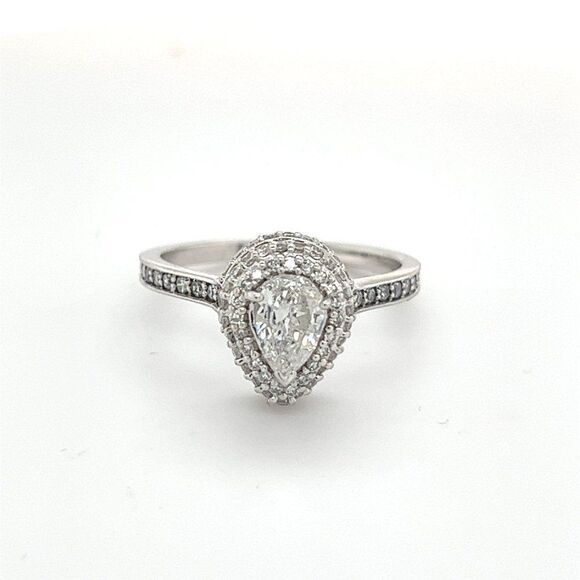 Diamond Ring Size 6.5 14k Gold 0.91 TCW 3.19 Grams Certified $5,950 215101 - Picture 1 of 14